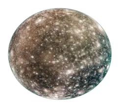 Jupiter’s moon Callisto