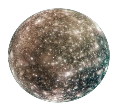 Jupiter's Moon Callisto